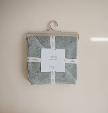 MUSHIE Organic Cotton Baby Hooded Towel
