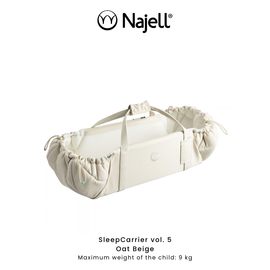 Najell SleepCarrier Volume 5 | babynest + carrycot + playmat in one