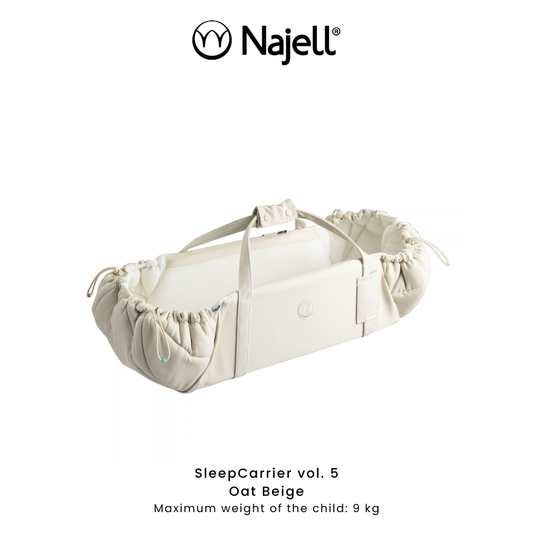 Najell SleepCarrier Volume 5 | babynest + carrycot + playmat in one