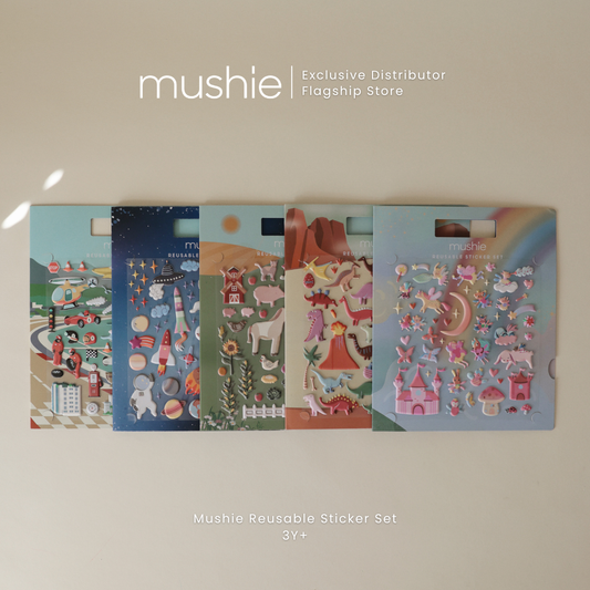 Mushie Reusable Sticker Set