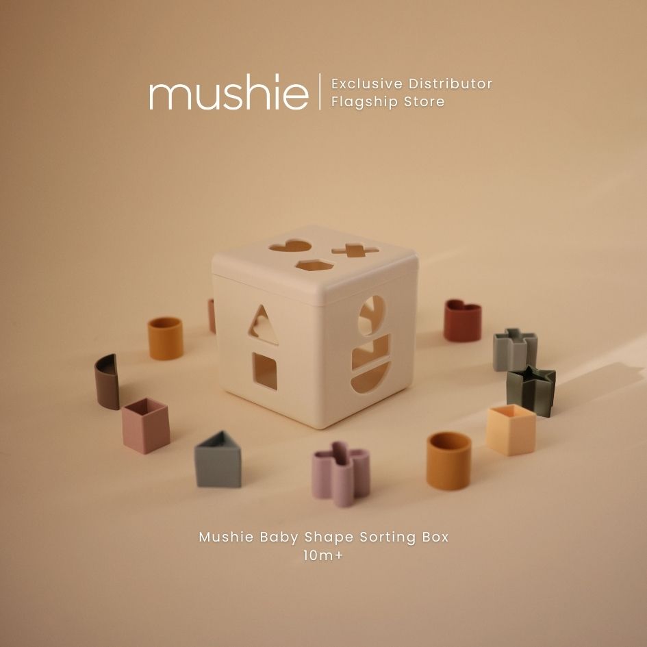 MUSHIE Shape Sorting Box