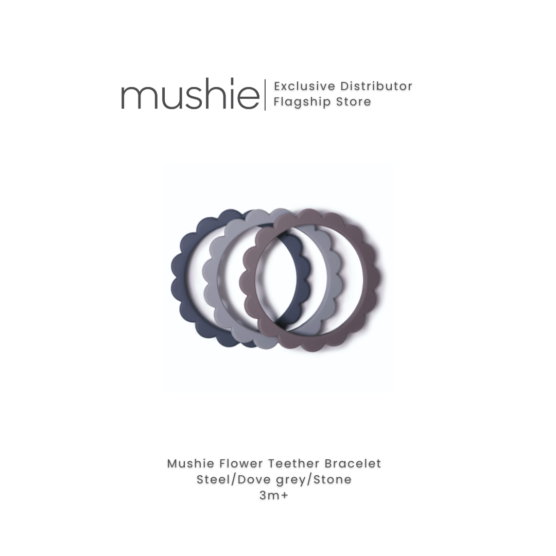 MUSHIE Flower Teether Bracelet