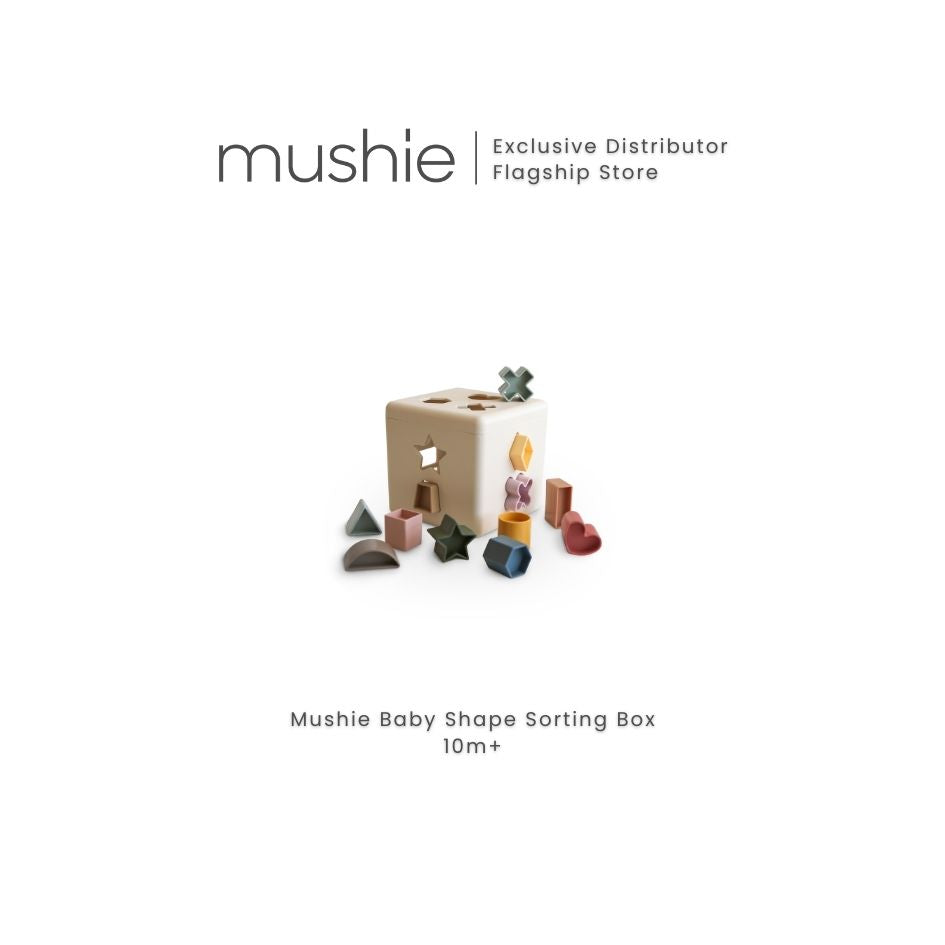 MUSHIE Shape Sorting Box