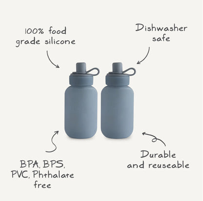 Mushie Silicone Puree Pouch 2-Pack | Mushie Frigg Flagship Store