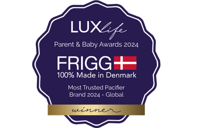 FRIGG Lucky Symmetrical Medical Grade Silicone Pacifier (Single Pack)