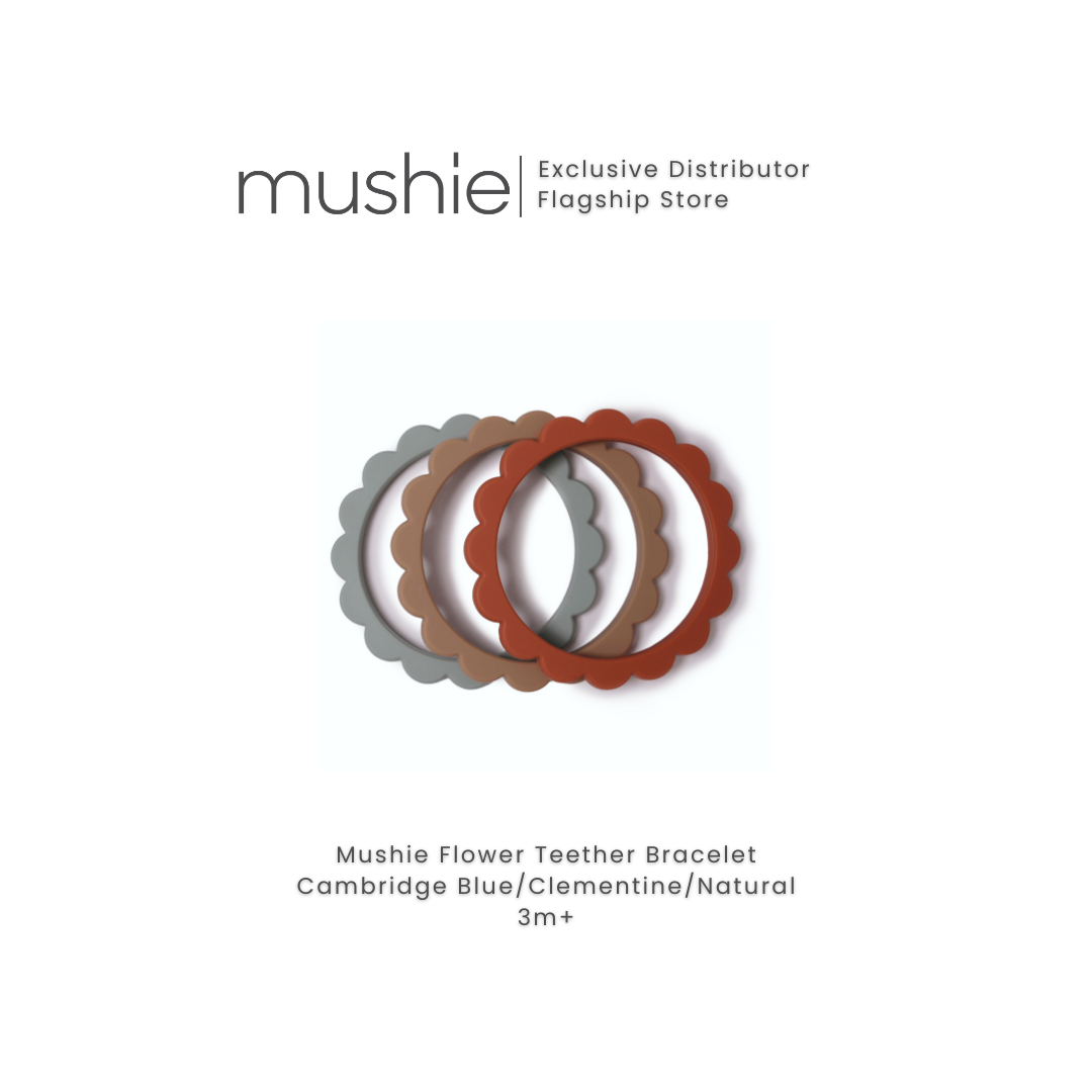 MUSHIE Flower Teether Bracelet