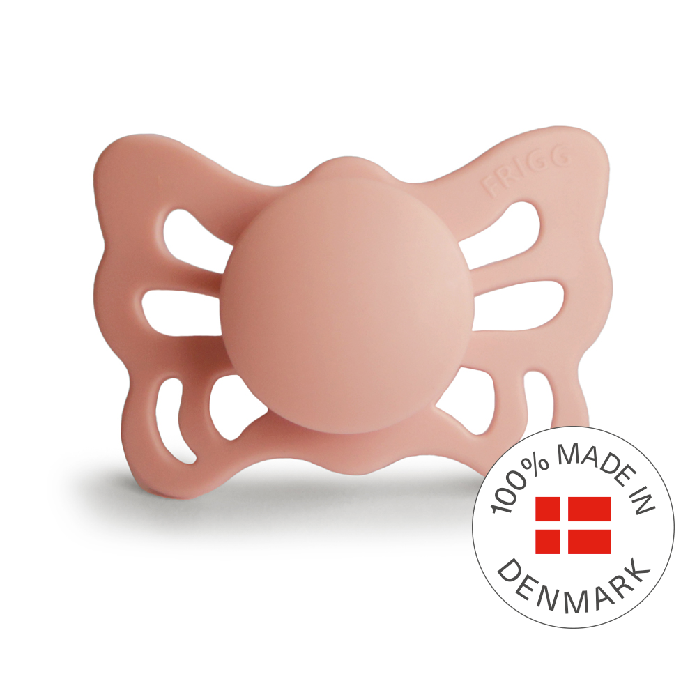 FRIGG Butterfly Anatomical Medical Grade Silicone Pacifier (Single Pack)