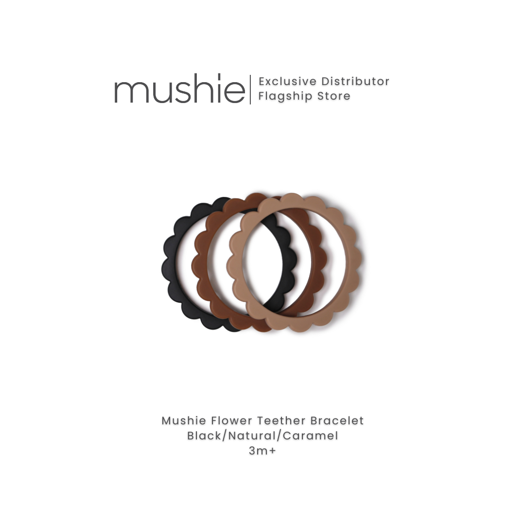 MUSHIE Flower Teether Bracelet