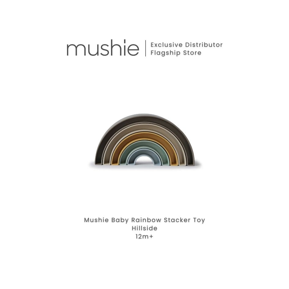 MUSHIE Rainbow Stacker Toy