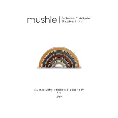 MUSHIE Rainbow Stacker Toy