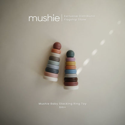 MUSHIE Stacking Rings Ringtower Toy