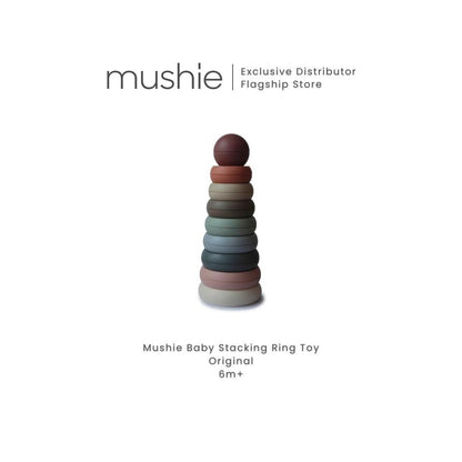 MUSHIE Stacking Rings Ringtower Toy