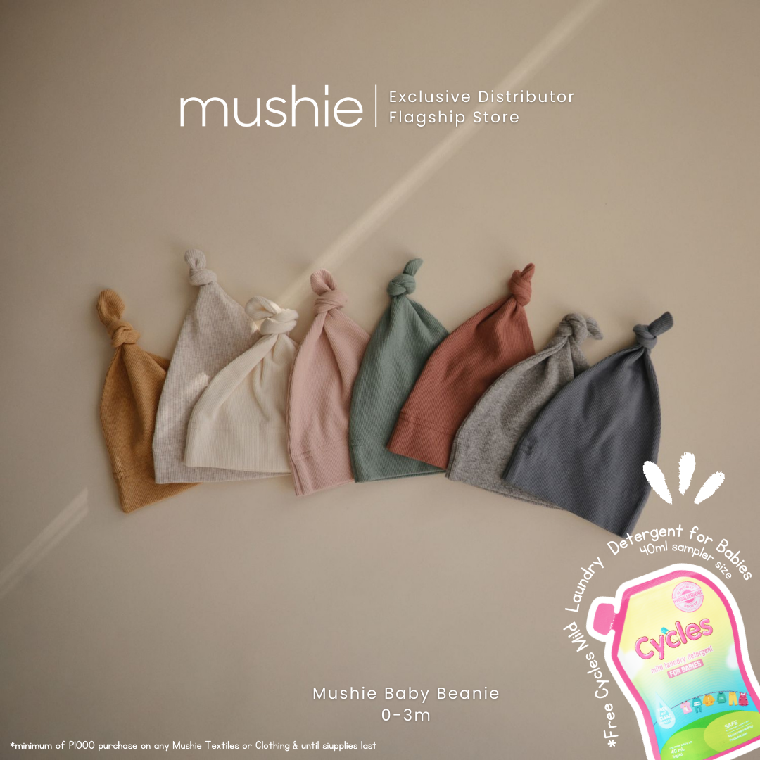 MUSHIE Clothing Ribbed Baby Beanie