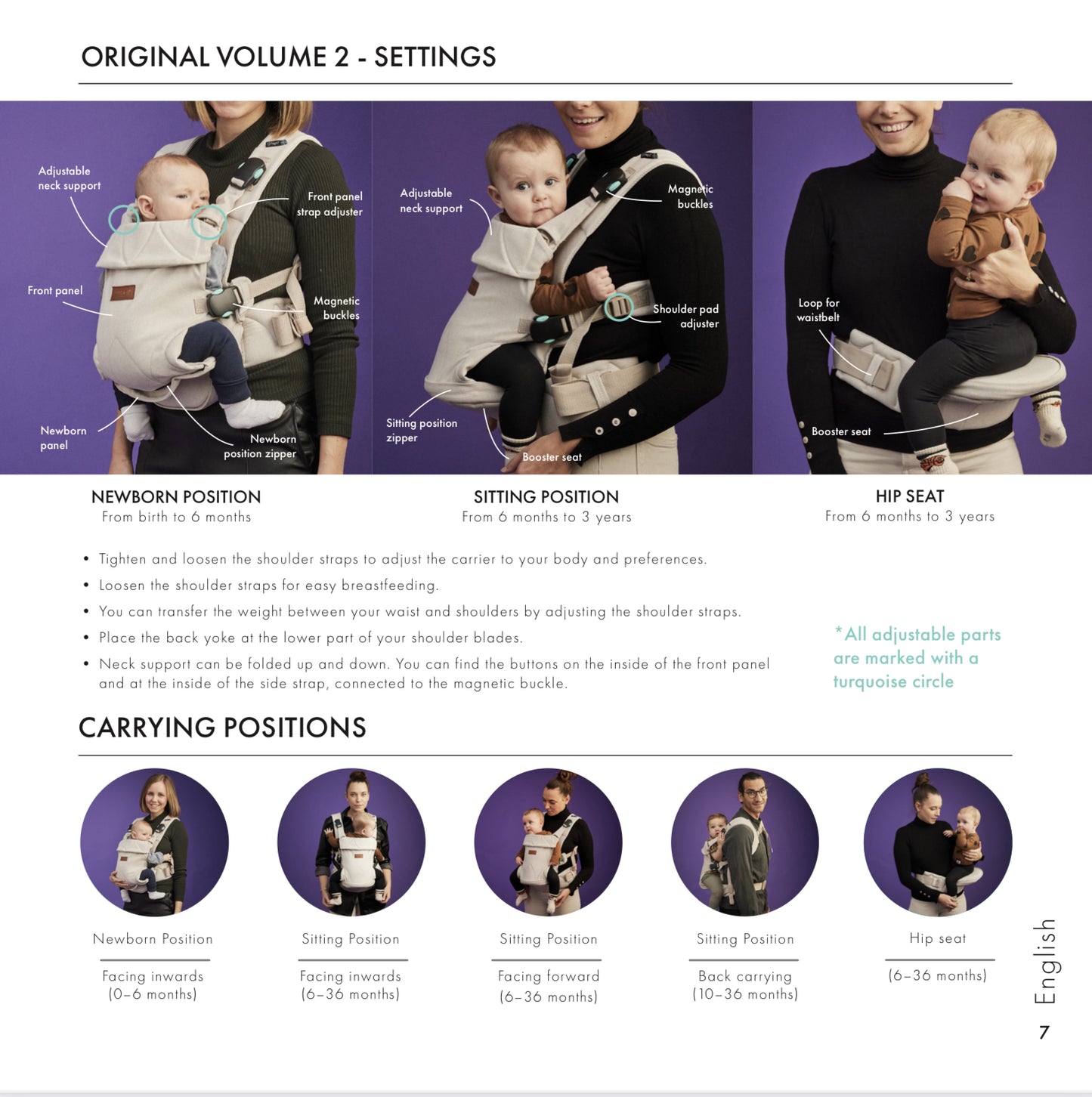 Najell Original Volume 2 Baby Carrier