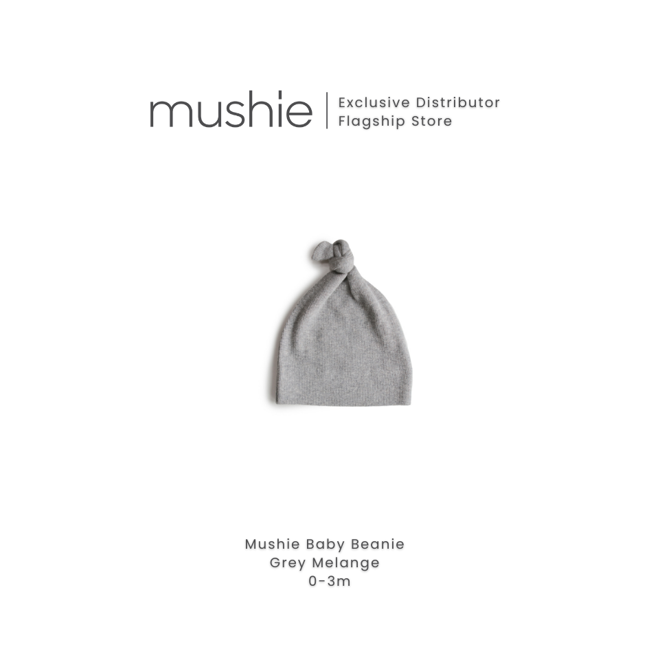 MUSHIE Clothing Ribbed Baby Beanie
