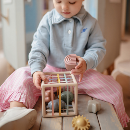 Mushie Elastic Shape Sorter