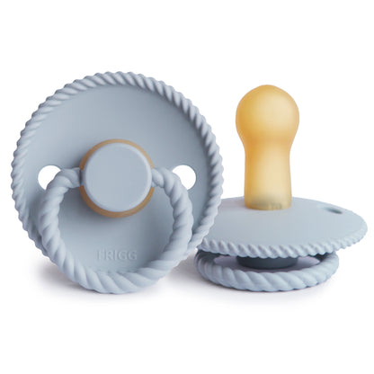 FRIGG Rope Natural Rubber Baby Pacifier (Single Pack)