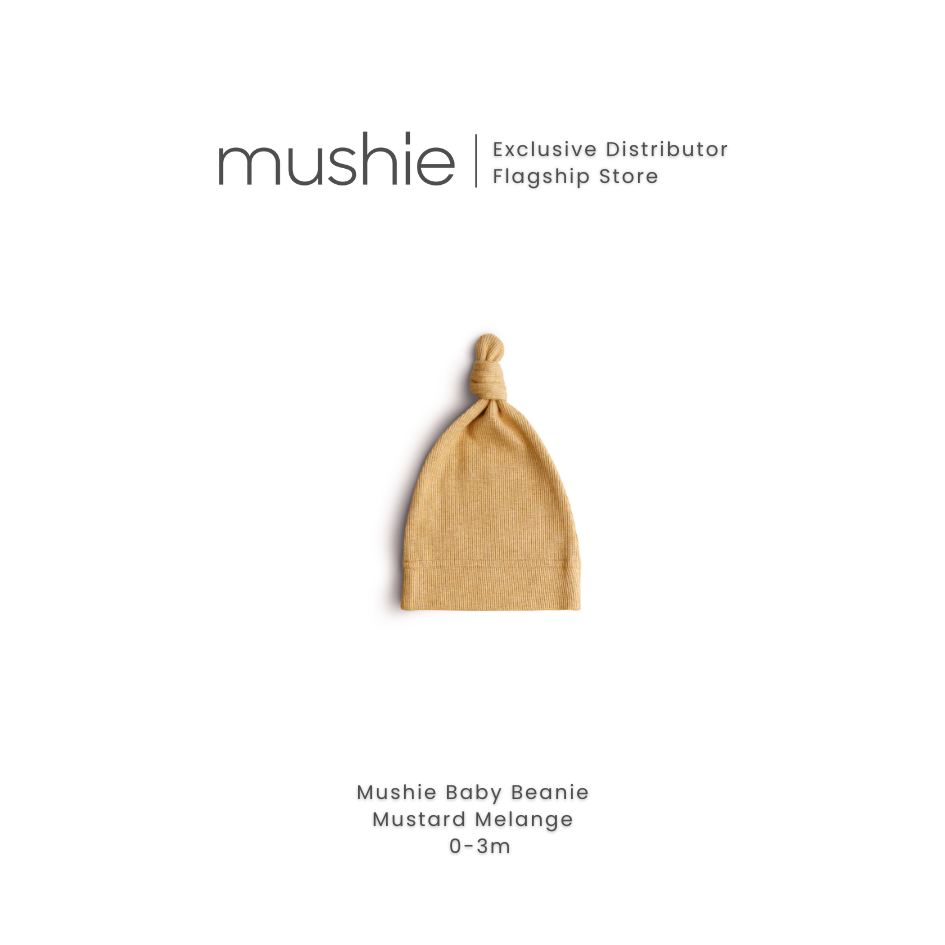 MUSHIE Clothing Ribbed Baby Beanie