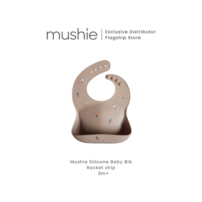 MUSHIE Silicone Baby Bib