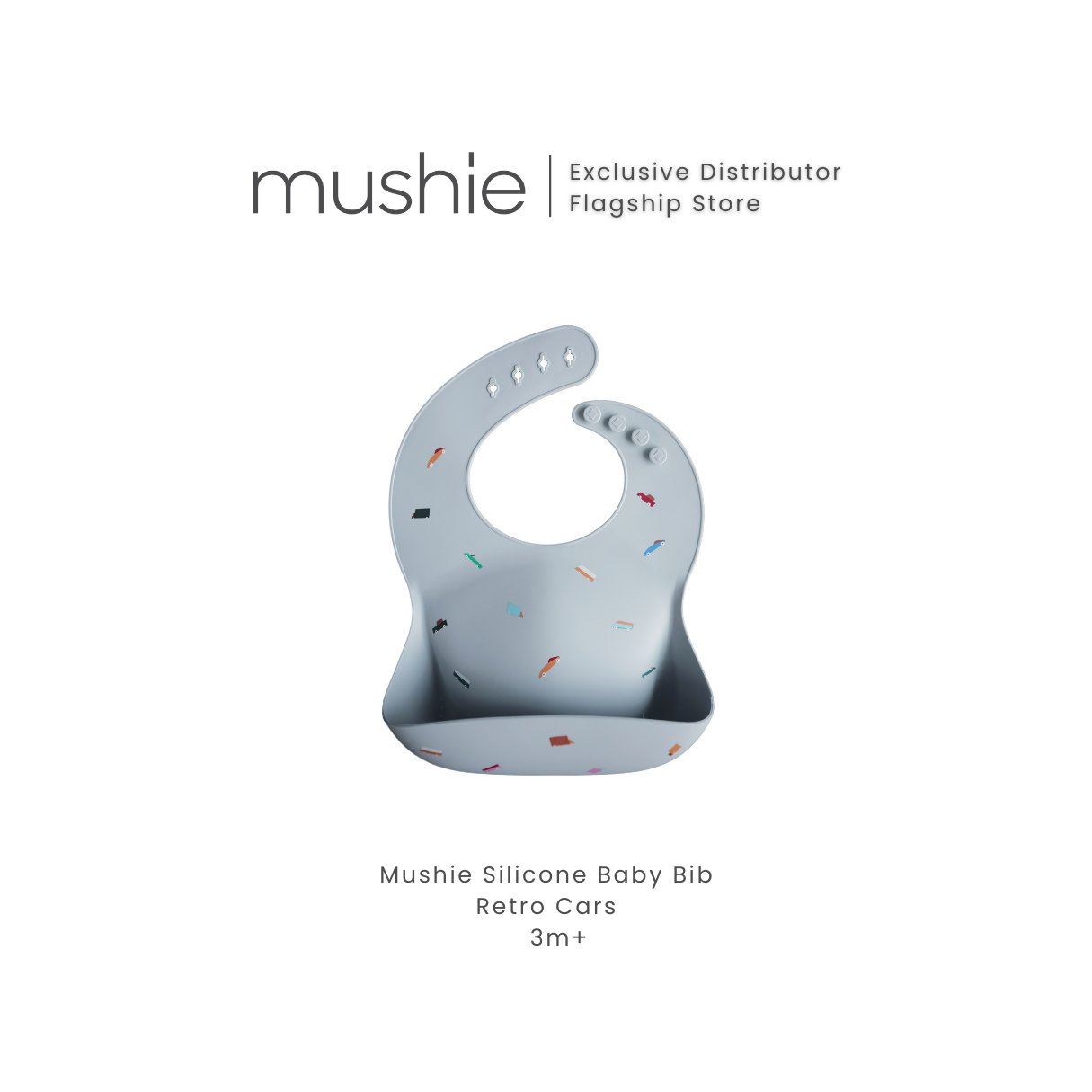 MUSHIE Silicone Baby Bib