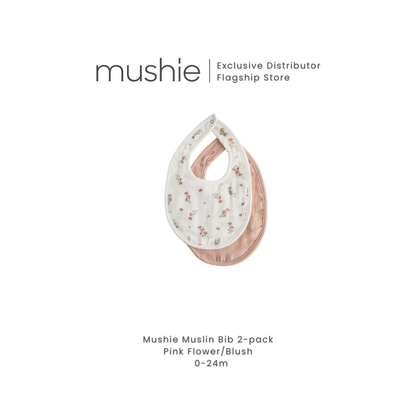 MUSHIE  Muslin Bib 2 - Pack