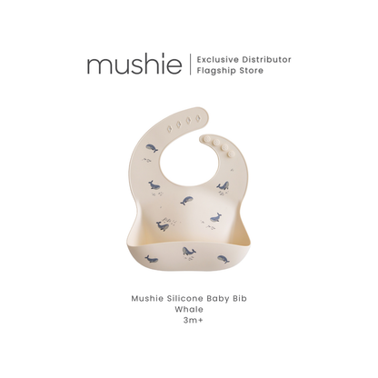 MUSHIE Silicone Baby Bib