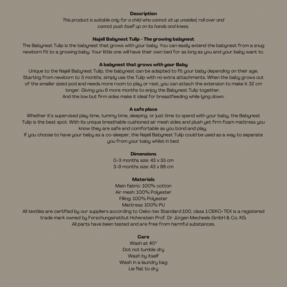 Najell Babynest Tulip