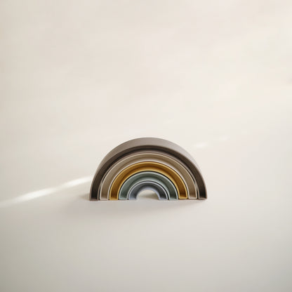 MUSHIE Rainbow Stacker Toy