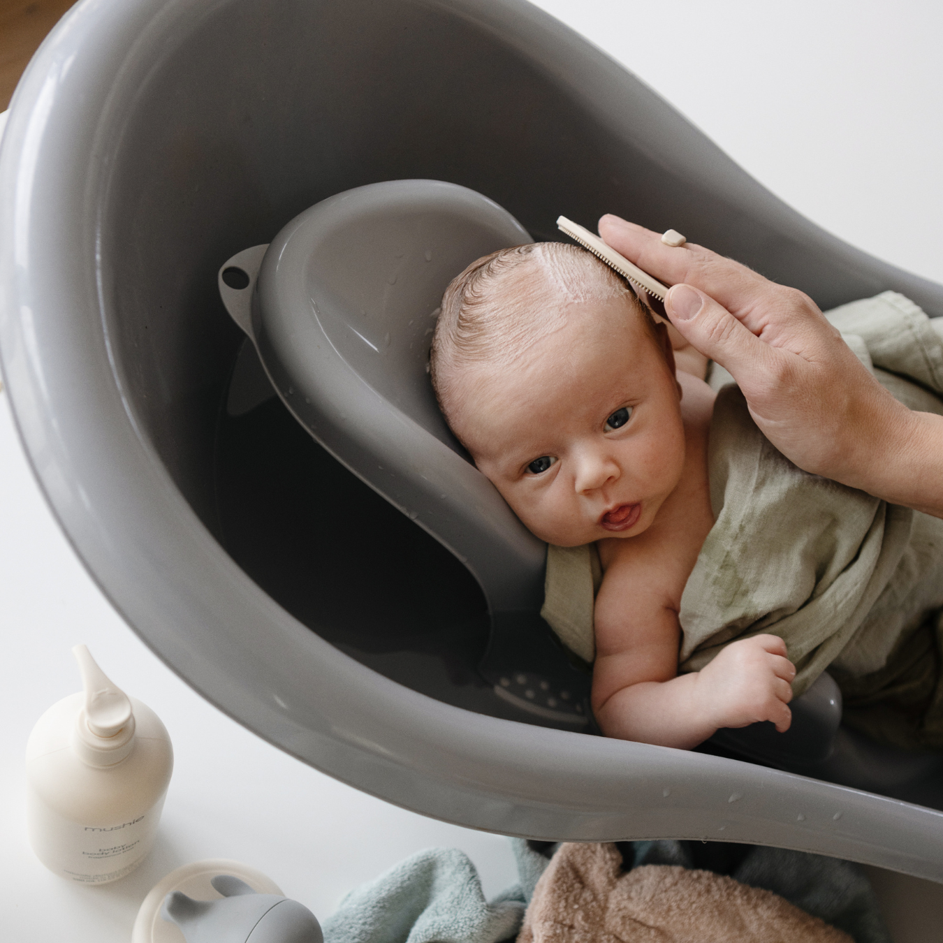 Mushie Cradle Cap Brushes
