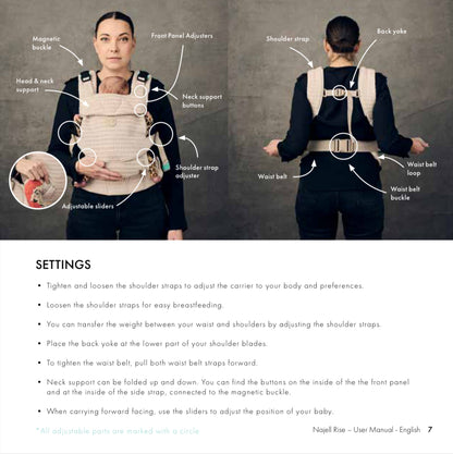 Najell Rise Baby Carrier