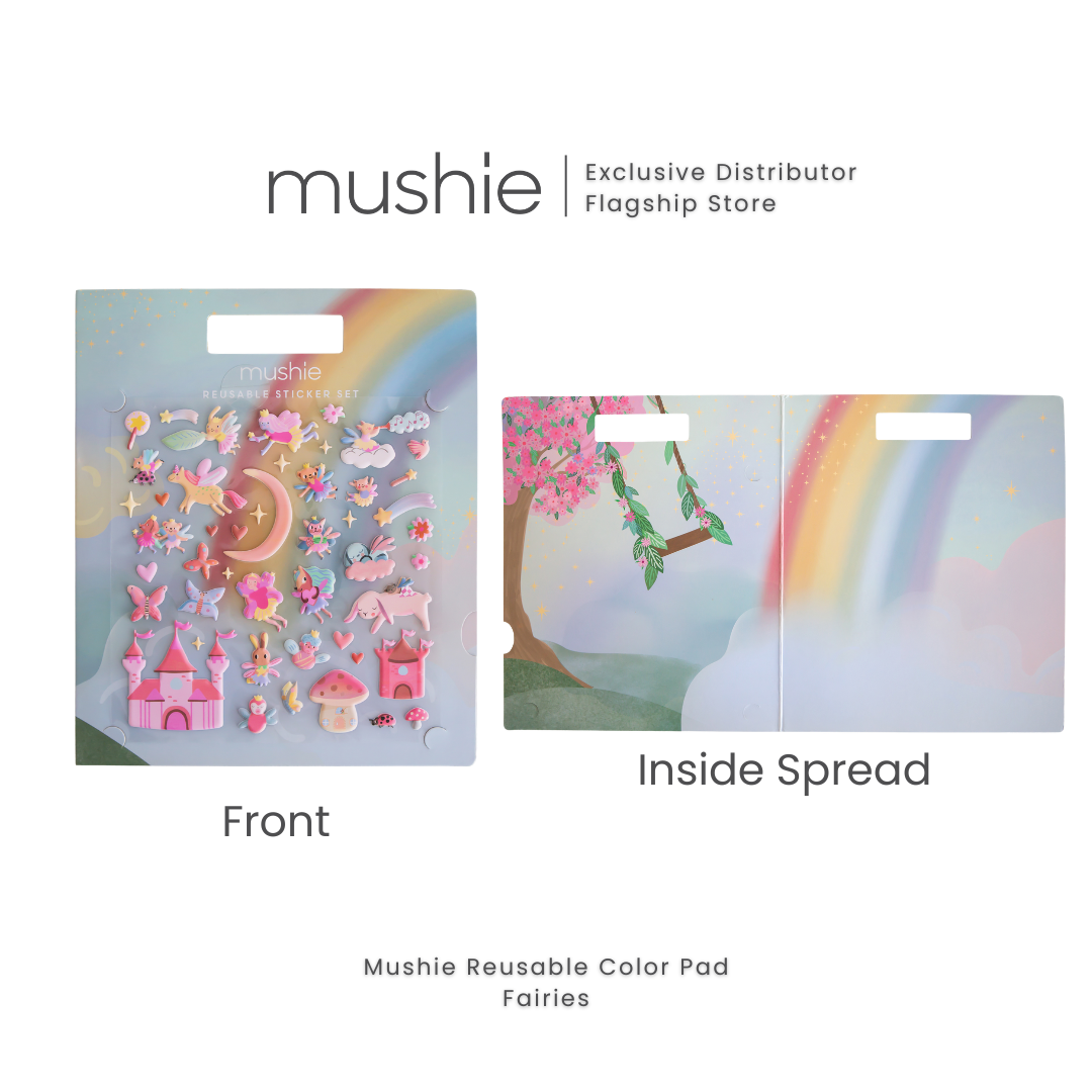 Mushie Reusable Sticker Set