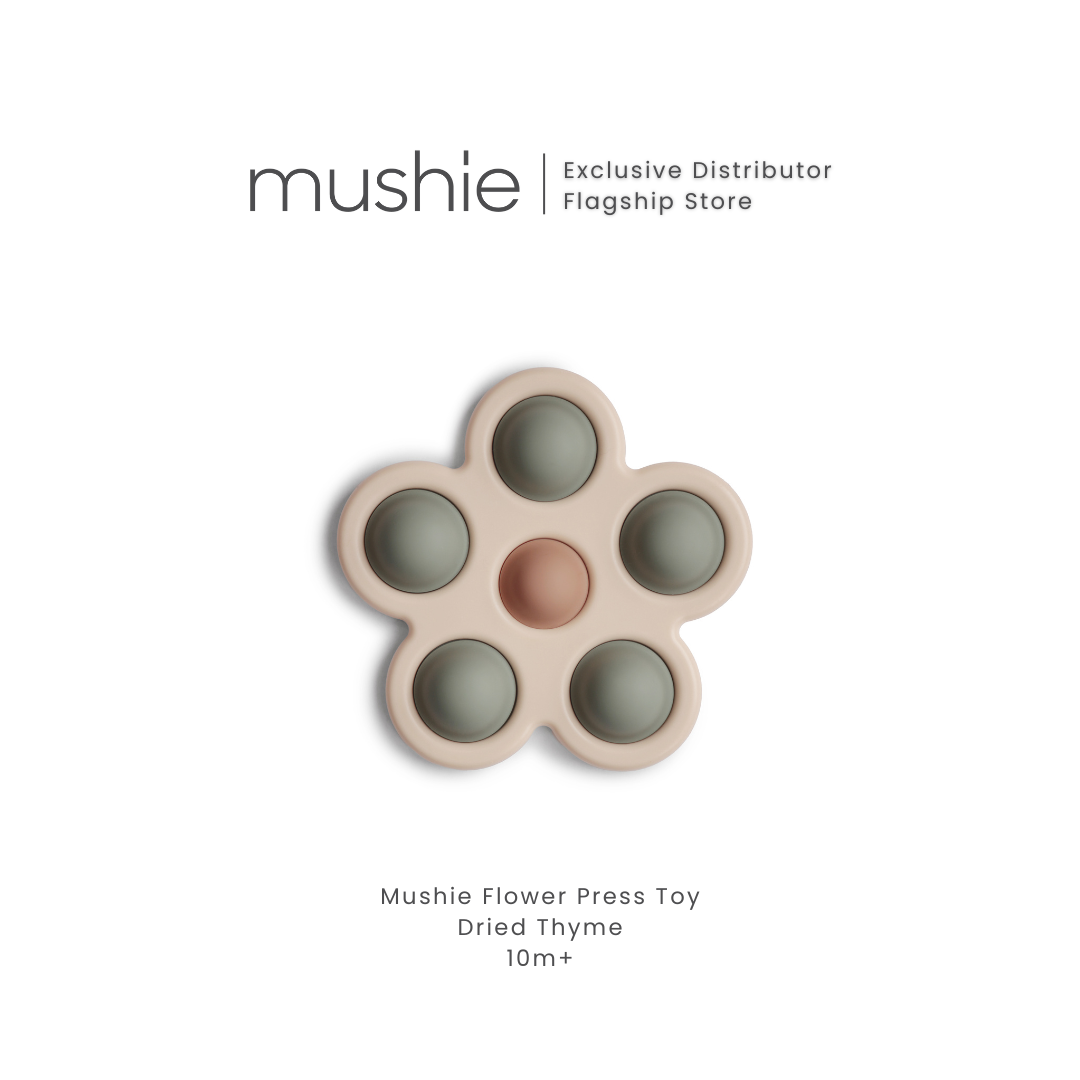 MUSHIE Flower Press Toy