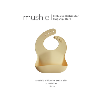MUSHIE Silicone Baby Bib