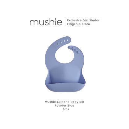 MUSHIE Silicone Baby Bib