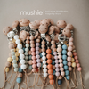 Mushie Silicone Pacifier Clip