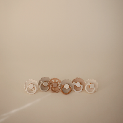 FRIGG 6-Pack Natural Rubber Latex or Silicone Pacifiers | SAVERS PACK