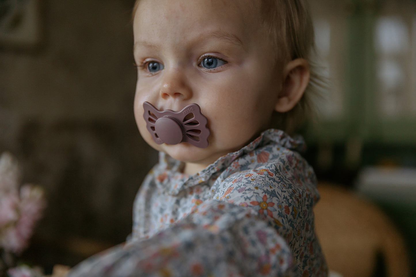 FRIGG Lucky Symmetrical Medical Grade Silicone Pacifier (Single Pack)