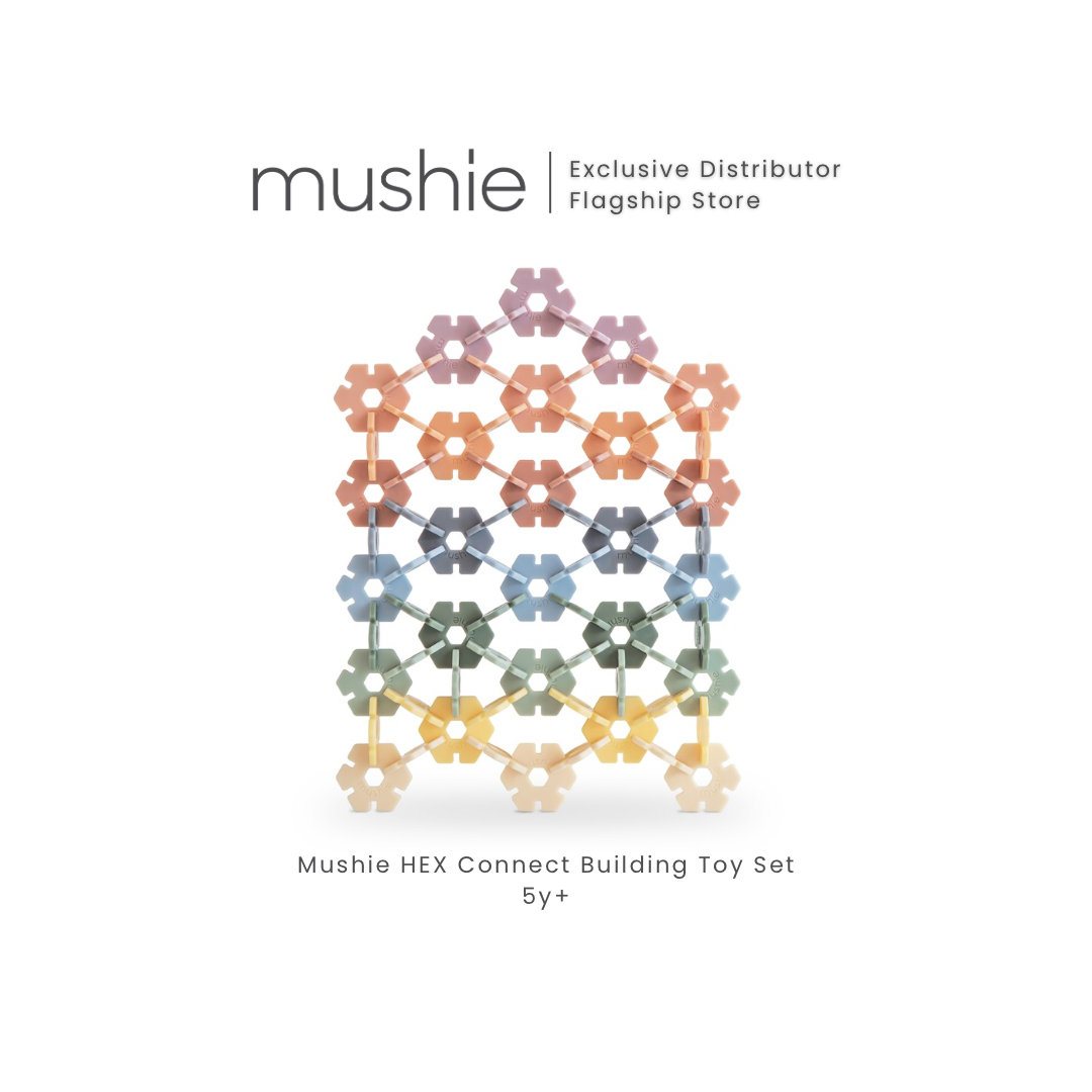 MUSHIE HEX Connect Building Toy Set