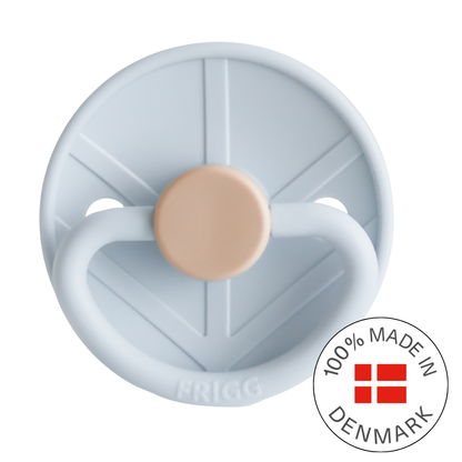 FRIGG Little Vikings Natural Rubber Latex Baby Pacifier (Single Pack)