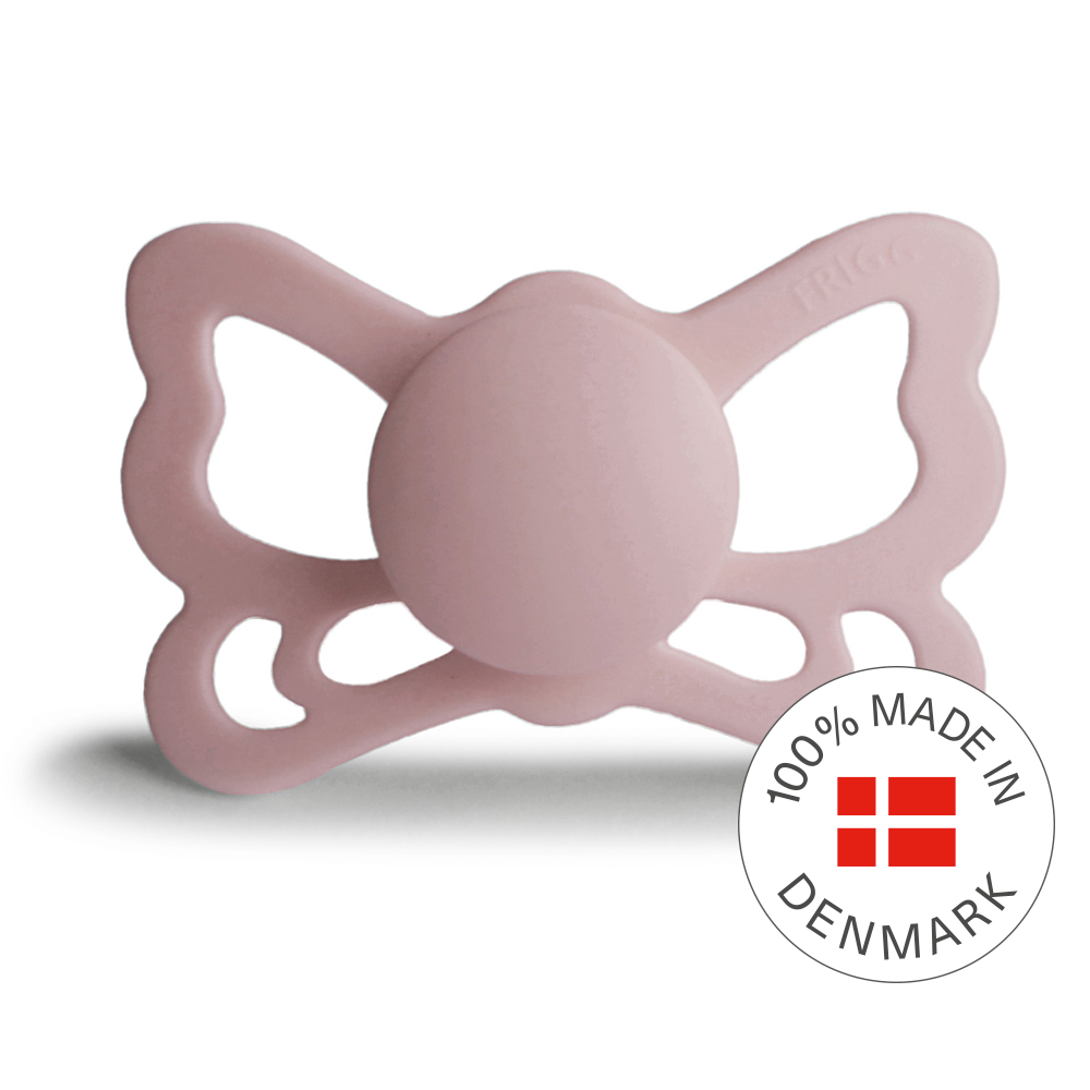 FRIGG Butterfly Anatomical Medical Grade Silicone Pacifier (Single Pack)