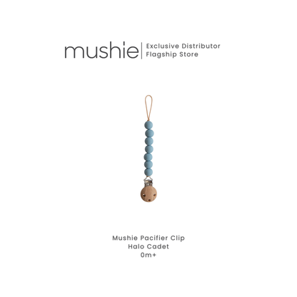 Mushie Silicone Pacifier Clip