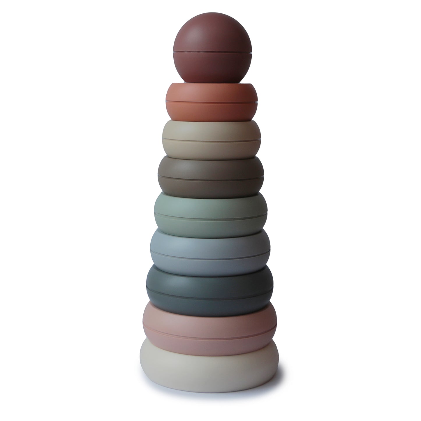 MUSHIE Stacking Rings Ringtower Toy