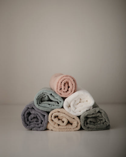 MUSHIE Organic Cotton Baby Hooded Towel