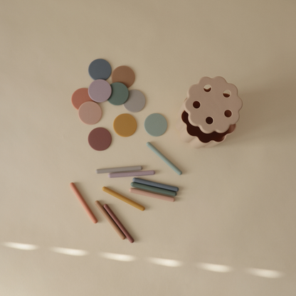 Mushie Coin & Tube Sorting Set