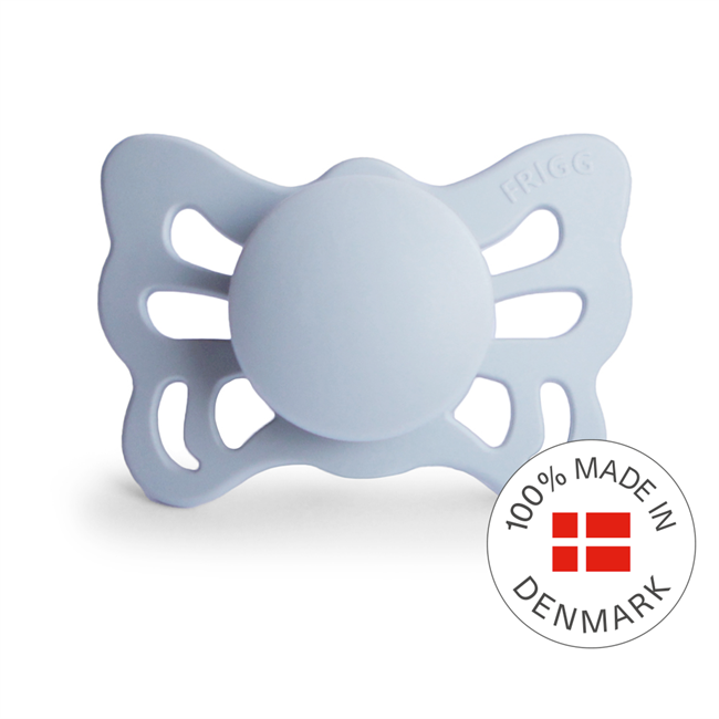 FRIGG Butterfly Anatomical Medical Grade Silicone Pacifier (Single Pack)