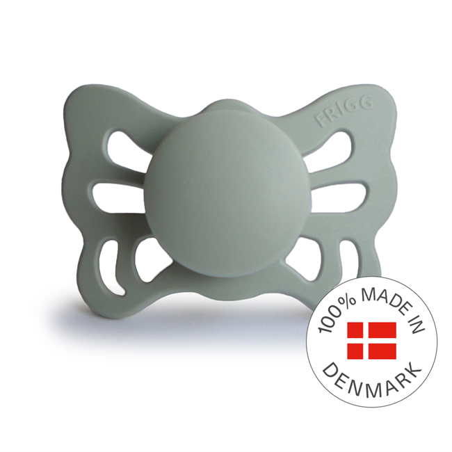 FRIGG Butterfly Anatomical Medical Grade Silicone Pacifier (Single Pack)