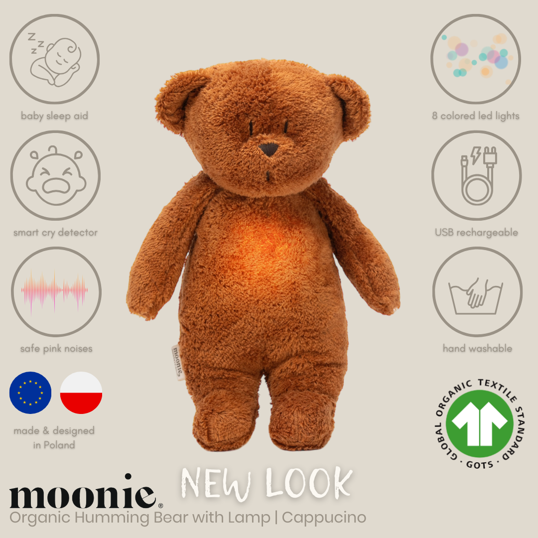 Moonie Organic Humming Bear Caramel