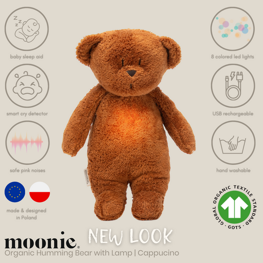 Moonie Organic Humming Bear Caramel