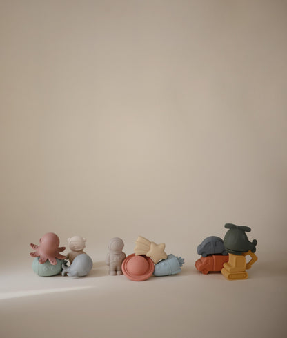 MUSHIE Bath Toy Play Set