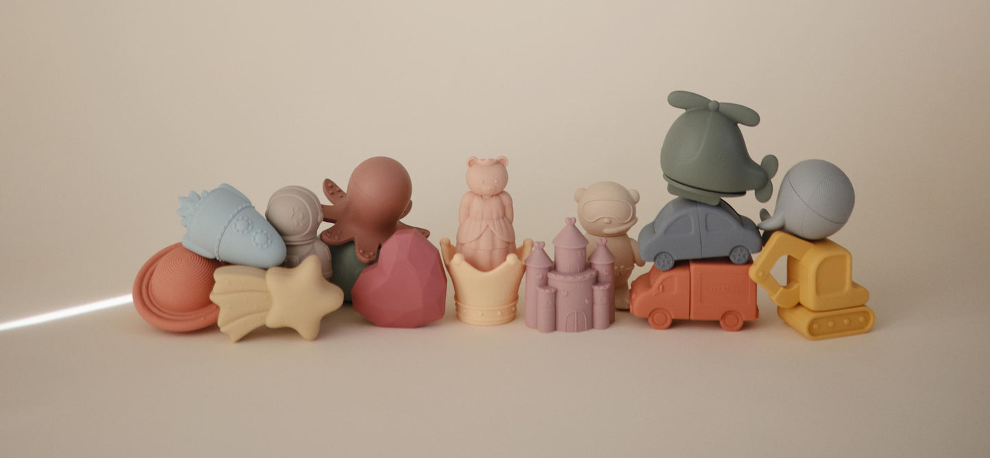 MUSHIE Bath Toy Play Set